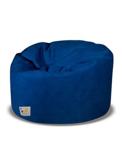 Buy Ultra-Soft Bean Bag Relaxing Chair Blue 80 x 35 x 80cm in Saudi Arabia