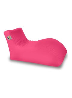 Buy Ultra-Soft Bean Bag Relaxing Chair Pink 135 x 35 x 70cm in Saudi Arabia