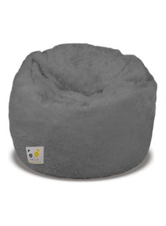 اشتري Ultra-Soft Bean Bag Relaxing Chair Grey 110 x 35 x 110cm في السعودية