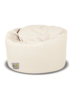 Buy Ultra-Soft Bean Bag Relaxing Chair White in Saudi Arabia