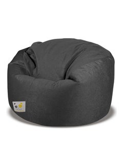 Buy Ultra-Soft Bean Bag Relaxing Chair Grey in Saudi Arabia