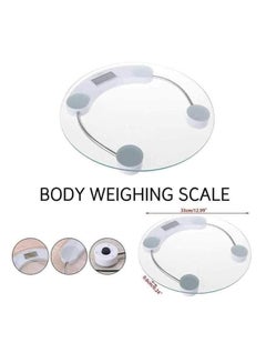 Buy Digital Weighing Scale Silver 300x300mm in UAE