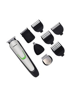 Buy 9-In-1 Rechargeable Grooming Kit Black/Silver 9.62kg in UAE