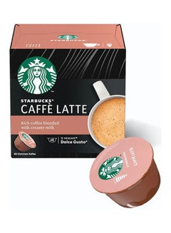 اشتري Caffe Latte Dolce Gusto 12 Capsules عبوة من 12 قطعة في الامارات