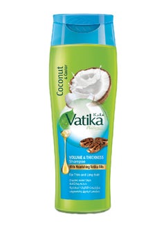 Buy Volume And Thickness Shampoo Enriched With Coconut And Castor For Thin And Limp Hair 400ml in Saudi Arabia