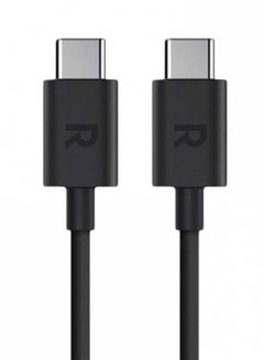 Buy Type C To Type C Charging Cable Black in UAE