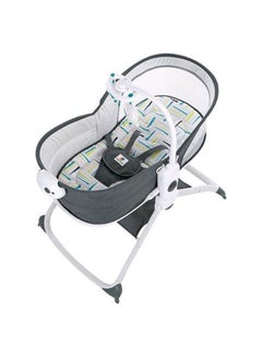 Buy Baby Rocker Deluxe 6 In 1 Rocking Bassinet Multifunctional Bassinet For Newborn Boy Girl For The Age 0 To 12 Month in UAE