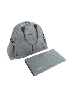 Buy Bebe Backpack Diaper Changing Bag - Grey in UAE