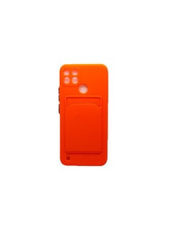 اشتري Back Cover With Pocket For Vivo C25Y Orange في مصر