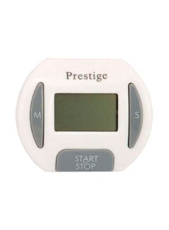 Buy Digital Timer White/Grey 154x38x36mm in UAE