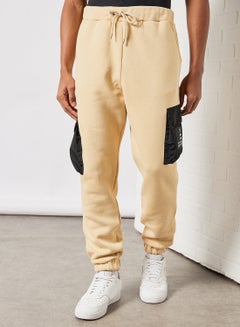 Buy Durris Cargo Joggers Nude in Saudi Arabia