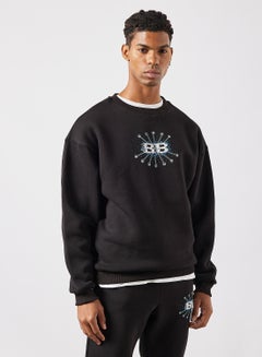 Buy Forebank Sweatshirt Black in Saudi Arabia