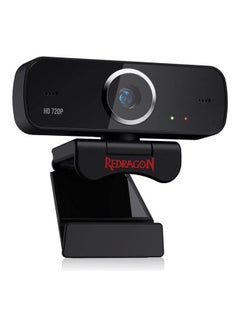 اشتري Gw600 Fobos [720P] Webcam With Built-In Dual Microphone 360-Degree Rotation - 2.0 Usb Skype Computer Web Camera Black في مصر