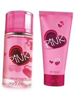 Buy Pink Perfume & Body Lotion- Gift Sets 50+60ml in Egypt
