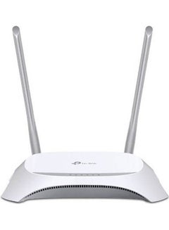 Buy 300Mbps 3G/4G Wireless N Router Compatible White in UAE