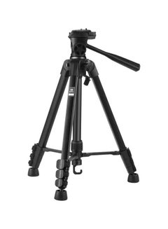 Buy Lightweight Flexible Adjustable Aluminum Tripod Black in Saudi Arabia