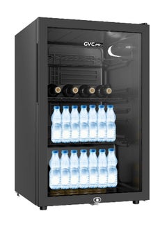 اشتري Mini Refrigerator With Glass Door GVRG-195 Black في السعودية