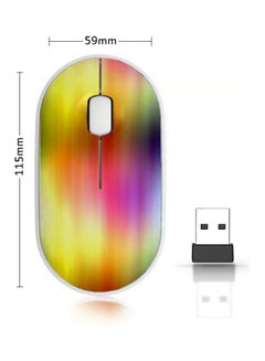 Buy Wireless Mouse Multicolour in Saudi Arabia
