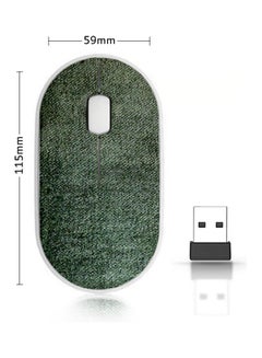 Buy Wireless Mouse - Carpet Green in Saudi Arabia