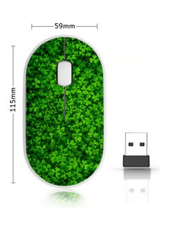 Buy Wireless Mouse - Leaf Green in Saudi Arabia