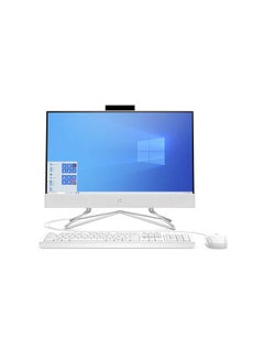 Buy 22-df1004ne All-In-One Desktop With 21.5-Inch Display, Core i3-1115G4 Processer/4GB RAM Processer/256GB SSD/Intel UHD Graphics White in UAE