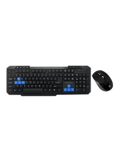 اشتري Wireless Computer Keyboard And Mouse Combo Set Black في السعودية