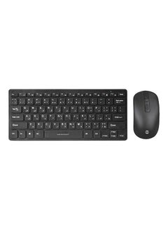 اشتري Wireless Mini Keyboard and Mouse Combo Black في مصر