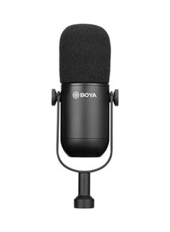 Buy Dynamic Broadcasting Microphone BY-DM500-Black Black in Saudi Arabia