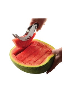 اشتري Watermelon Slicer Silver 21.6x6.4x3.8سم في السعودية