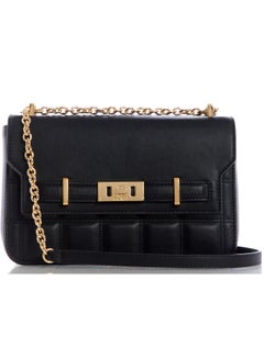 اشتري Ladies Handbag Sadie Convertible Xbody Flap أسود في السعودية