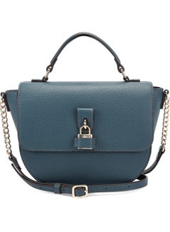 Buy Ladies Handbag Nemi Top Handle Flap Prussian in Saudi Arabia