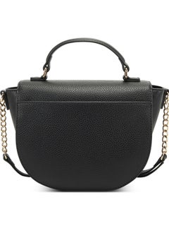 Buy Ladies Handbag Nemi Top Handle Flap Black in Saudi Arabia