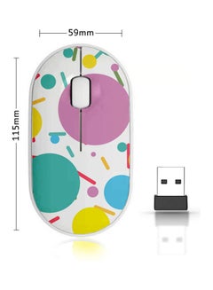 Buy Wireless Mouse Multicolour in Saudi Arabia