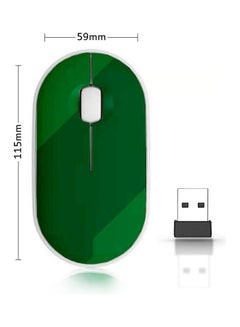 Buy Wireless Mouse - Colour Shadow Green in Saudi Arabia