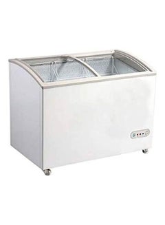 Buy Glass Door Chest Freezer 340 L CFMA-340GLER White in UAE