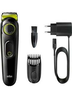 Buy BT3221 Rechargeable Beard And Hair Trimmer Black in UAE