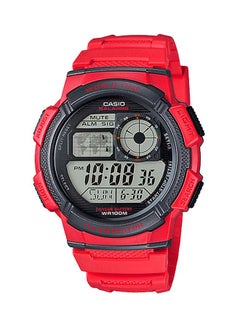 Buy Men's Youth Digital Watch AE-1000W-4AVDF Red in Saudi Arabia