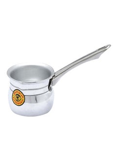 اشتري Aluminum Milk Pot With Handle And Lid Silver في مصر