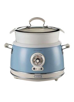 Buy Vintage Multipurpose Rice Cooker 1.8 L 700.0 W 2904 Cream/light Blue in UAE