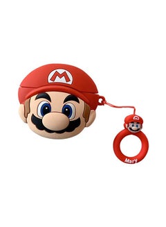 Buy Super Mario Shaped Case Cover For Apple AirPods Pro multicolour in UAE