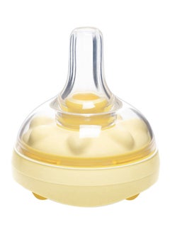 Buy Calma Solitaire Breast Milk Feeding Nipple - Natural Breastfeeding Experience, Vacuum-Controlled Flow, Anti-Colic Valve,  Compatible With Medela Bottles in UAE