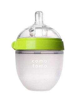 Buy Natural Feel Baby Bottle, 150 Ml - Green/White in Saudi Arabia