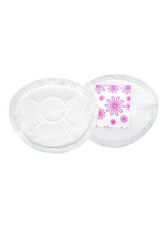 Buy 30-Piece Disposable Nursing Pads - White in UAE