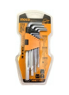 اشتري Hex Key Set 9 Pcs With Holder Silver في مصر