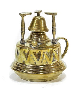 اشتري Decorative Brass Coffe Maker Gold في مصر