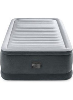 اشتري Twin Elevated Airbed With Bip Combination Grey 99 x 191 x 46cm في الامارات