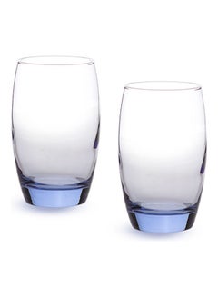 Buy 4-Piece Beverage Glass Set Clear in Saudi Arabia