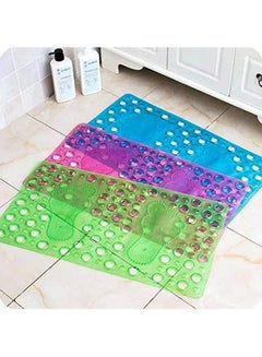 Buy Silicone Foot Bath Mat With Suction Prevent Sliding Perfectly Multicolour in Egypt