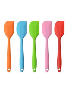 Buy Small Heat Resistant Non-Stick Flexible Rubber Scrapers Bakeware Tool Multicolour 8.5inch in Egypt