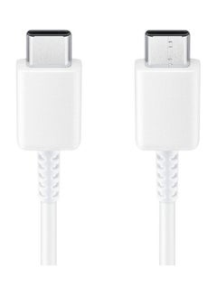 Buy Super Fast Usb-C To Usb-C Charging Cable White in UAE